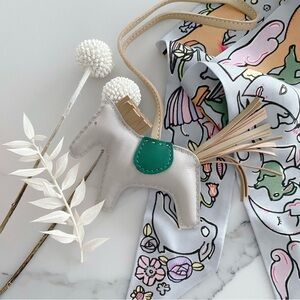 Handmade horse bag charm